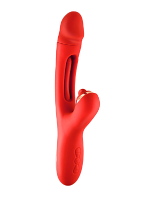 Yoba Joyfully 3-in-1 Rabbit Vibrator with Tapping Function 25 cm