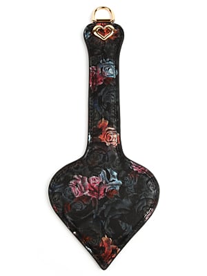 Geisha Floral Jacquard Paddle - Black