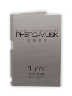 Phero-Musk Grey Pheromone Perfume for Men 1 ml