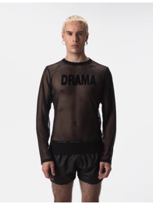 Mesh Long Sleeve Drama-M