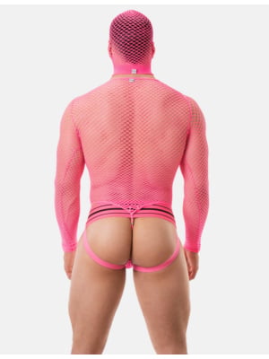 Barcode Berlin Fishnet Body Como Neon Pink