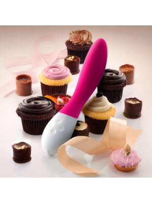 Lelo Mona Wave Vibrator Deep G-Spot Cherry