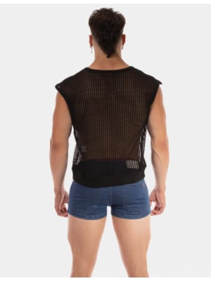 Barcode Berlin Muscle Tank Eldar Shirt Black