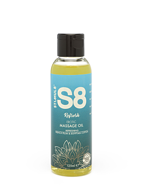 Λάδι Μασάζ S8 Massage Oil French Plum & Egyptian Cotton 125ml