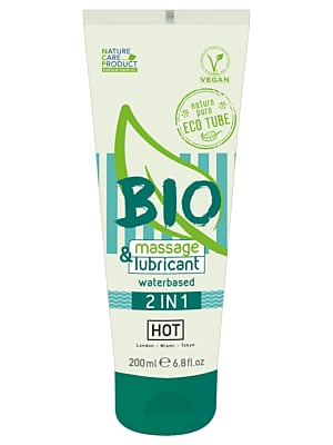 Hot Bio Massage Lubricant 2 In 1 200ml