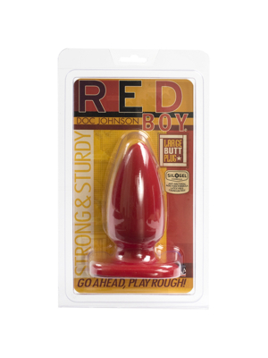 Πρωκτική Σφήνα Red Boy The Challenge Red L - Κόκκινο ABS/PVC