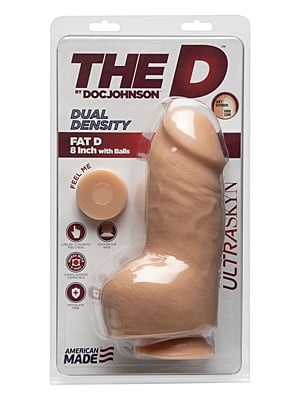 The D Fat D With Balls Vanilla 8in