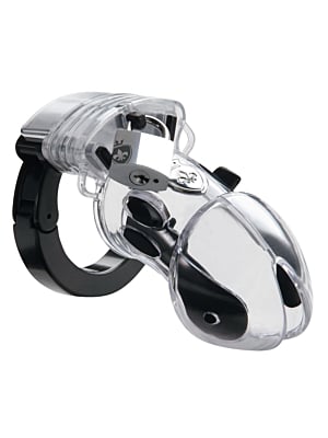Mystim Pubic Enemy No 1 Cock Cage Silver OS