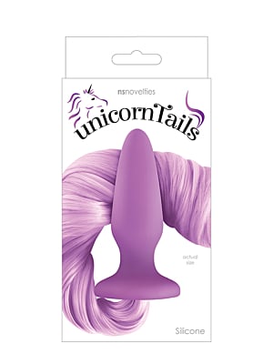 Πρωκτική Σφήνα NS Novelties Unicorn Tails Σιλικόνη Plug