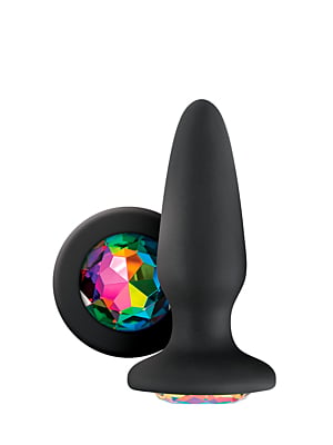 Πρωκτική Σφήνα NS Novelties Glams Butt Plug - Μαύρη