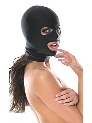 Κουκούλα Fetish Fantasy  Lycra - Μαύρο