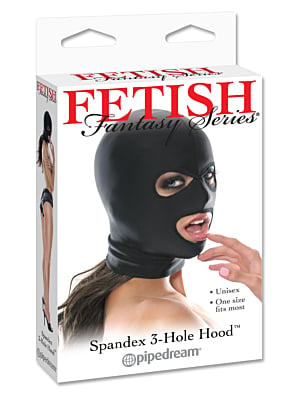 Κουκούλα Fetish Fantasy  Lycra - Μαύρο