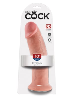 XXL Ρεαλιστικό Ομοίωμα 10 inch Pipedream King Cock Flesh 