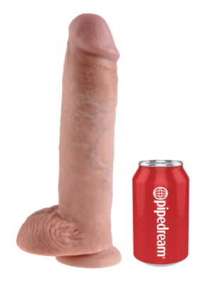 King Cock Cock with Balls Skin 11in