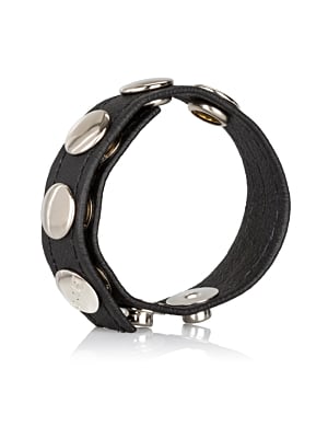 CalExotics - COLT Μαύρο Δερμάτινο Δαχτυλίδι Πέους