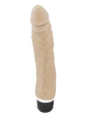 Ρεαλιστικός Δονητής Silicone Classic, Seven Creations- χρώμα δέρματος- 25εκ