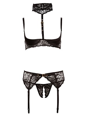 Σετ εσωρούχων Shelf Bra Set - Abierta Fina: Passionate Allure