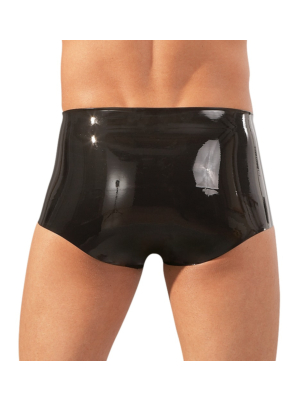 Latex Pants with Penis/Testicle Sleeve