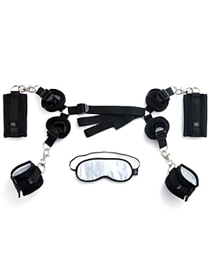 Σετ Δεσίματος Hard Limits Bed Restraint Kit - Μαύρο | Fifty Shades