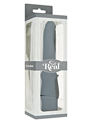 Ρεαλιστικός Δονητής Get Real, TOYJOY 20.9cm- μαύρο