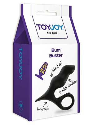 Πρωκτική Σφήνα ToyJoy Bum Buster Μαύρο Σιλικόνη