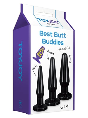 Best Butt Buddies Μαύρο