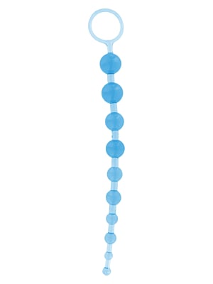 Πρωκτικές Μπίλιες Thai Toy Anal Beads (Γαλάζιες) - Toy Joy - Αδιάβροχες