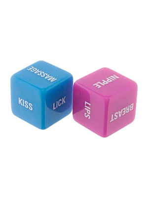 Ροζ Ερωτικά Ζάρια Lovers Dice από Toy Joy