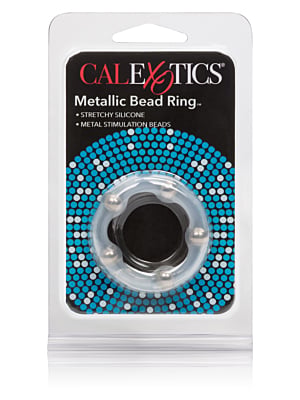 Metallic Bead Cock Ring