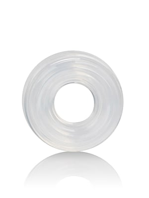 Δαχτυλίδι Πέους Premium Silicone Cock Ring M (Διάφανο) - CalExotics