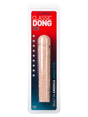 Ρεαλιστικό Ομοίωμα Πέους Classic Dong 25 cm Light Skin (Vac-u-lock) - Doc Johnson