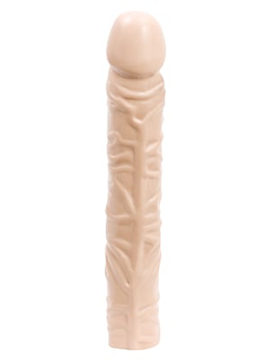 Ρεαλιστικό Ομοίωμα Πέους Classic Dong 25 cm Light Skin (Vac-u-lock) - Doc Johnson