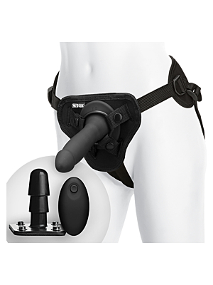 Smooth Vibrating Pleasure Set with Remote Control