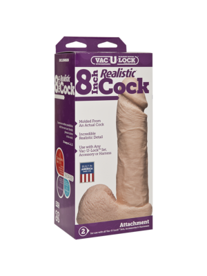 8 Inch Realistic Cock