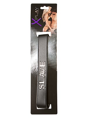 Allure X-Play "slave" Μαύρο κολάρο - ABS/PVC, Πολυεστέρας