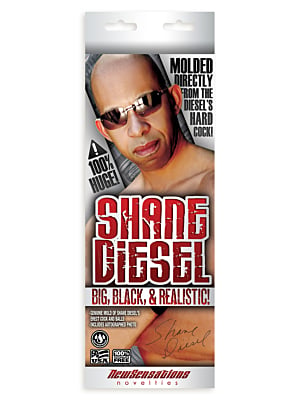Γνήσιο Ομοίωμα Πέους Shane Diesel Dildo 25cm (Καφέ) - NS Novelties