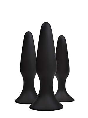 Ns Novelties Renegade Sliders 3pc Trainer Anal Kit