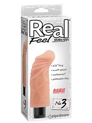 Ρεαλιστικός Δονητής Real Feel Lifelike Toyz 14.6εκ.- no2
