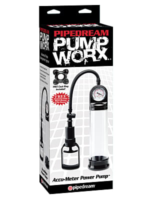 Τρόμπα Πέους Pipedream Accu Meter Power Pump