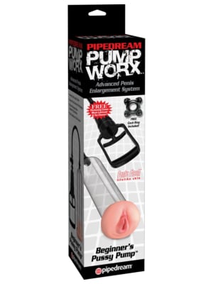 Τρόμπα Μεγέθυνσης Πέους Pump Worx Fanta Flesh Pussy 17,5cm Flesh