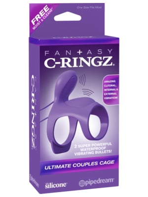 Δαχτυλίδι Πέους Pipedream Fantasy C-Ringz - Ultimate Couples Cage