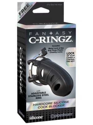 Hardcore Silicone Cock Block