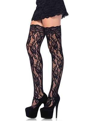 Rose Lace Stockings