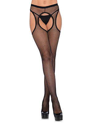 Καλτσοδέτες Fishnet Suspender Hose από Leg Avenue