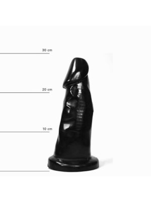 All Black Dildo 39 cm