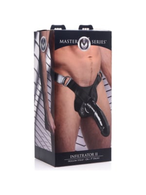 Infiltrator II Hollow Strap-On Dildo