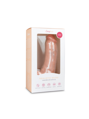Easy Toys - Realistic Dildo With Balls 20cm (Flesh)