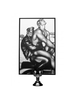 XL Δονούμενη Πρωκτική Σφήνα Silicone Butt Plug (Μαύρη) - Tom Of Finland