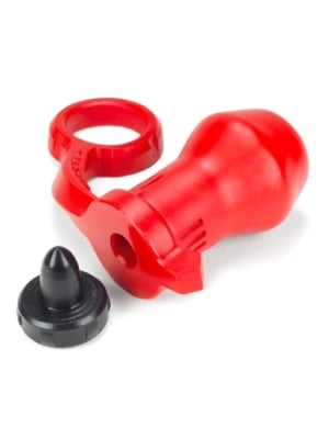 Oxballs Blaster Asslock Red + Stopper Black