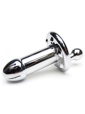 Stainless Steel Rotating Reamer Dildo